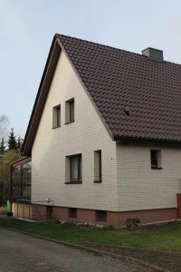 Haus mit Satteldach